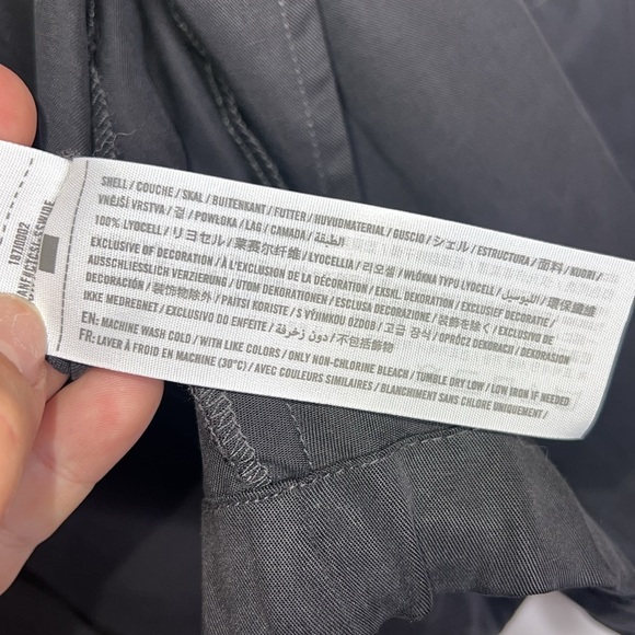 Abercrombie & Fitch Gray Drape Moto Cargo Utility Jacket - Picture 7 of 9